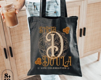 Doula Gift, Future Midwife Gift, Doula Tote Bag, Midwifery Student,Home Birth, Doula Clothes, Postpartum Gift, Midwife Bag, New Baby Gift