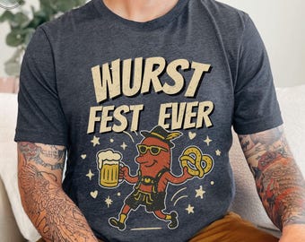 Funny Oktoberfest Shirt, Retro Beer Tshirt, Group Oktoberfest T-shirt, Beer Festival Shirt, German Bratwurst Shirt, Autumn Shirt