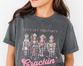 Nutcracker Shirt, Youth Christmas Tshirt, Kids Xmas T-shirt, Nutcracker Shirt for Girl, Nutcracker Ballet, Comfort Colors, Nutcracker Market
