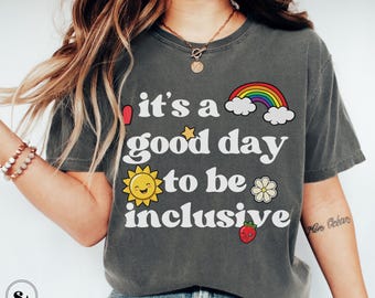 Teacher Inclusion Shirt, Autism Teacher Tee, SPED Teacher Tshirt, Inclusion Matters, Special Education T-shirt, Teacher Appreciation Gift