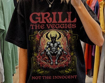 Vegan Shirt, Comfort Colors, Vegetarian Tshirt, Animal Liberation Tee, Vegan Heavy Metal Shirt, Plant Based T-shirt Gift for Vegan, Veganism