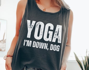 Yoga Tank, Yogi Gift, Yoga Lover Gift, Yoga Teacher Gift, Fitness Lover Gift, Yoga Instructor Shirt, Funny Yoga Mom Gift, Zen Yoga Clothes